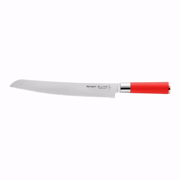 F. DICK | Red Spirit - Broodmes - met gekartelde rand - Mes: 260mm
