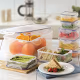 (6 pieces) LocknLock | Classic Multipurpose Container – 1100 ml – transparent