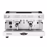 WEGA | Pegaso Plus – Machine à expresso à porte-filtre – 2 groupes – 3,7 kW – avec mousseurs à lait & eau chaude – Blanc