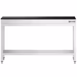 Tavolo da lavoro in acciaio inox PREMIUM - 1600x600mm - con ripiano inferiore - con piano in granito