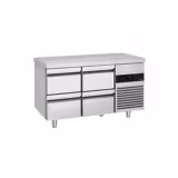 Kühltisch PREMIUM - 1400x700mm - mit 4 Schubladen