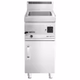 Elektrische bain-marie - 1,2 kW - 1x GN 1/1 of 2x GN 1/2 - met aftapkraan - incl. onderbouw met 1 deur(en)