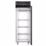 Tiefkühlschrank Edelstahl PREMIUM - GN 2/1 - 700 Liter - mit 1 Tür - Anthrazit