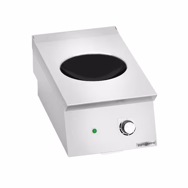 Inductiewok - 3,5 kW - 1 kookzone - Ø300mm