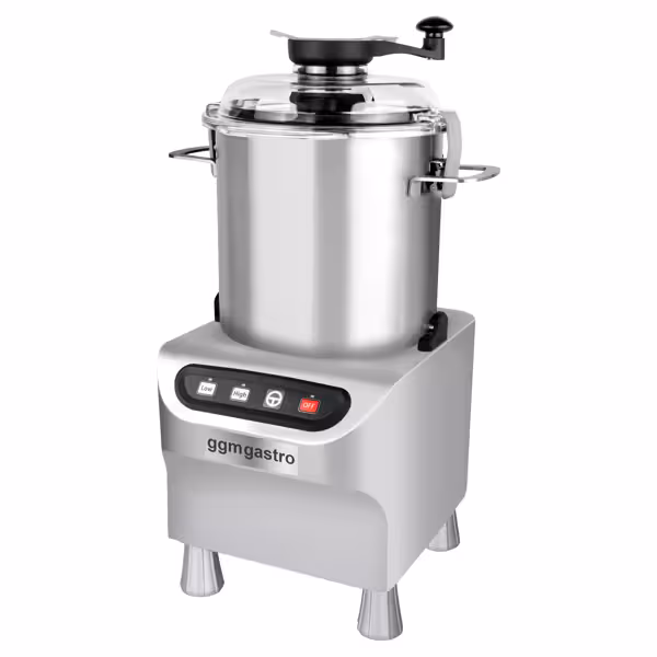 Cutter - 18liter - 2,2kW - 230V - 1500-2200 t/min