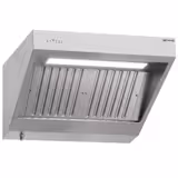 Commercial Wall-Mounted Extraction Canopy with Motor – 1000 mm – Controller, Filters & Light