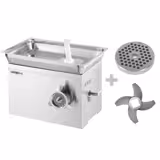 Köttkvarn – professionell – elektrisk - storlek 32 - 650 kg/h - 2,2 kW - hålskiva 4,5 mm