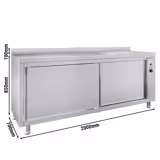 Mesa Estufa PREMIUM - 2,0 m - com aba posterior