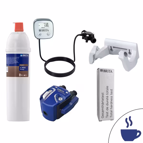 BRITA | Starterset - PURITY Finest C300 (voor water dat gips bevat)