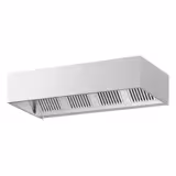 Commercial Wall-Mounted Extractor Hood - 2200mm - with Baffle Filters & Lighting