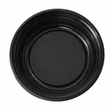 (300 pcs) Food Lidding Tray Polypropylene - 700ml - Round - Black