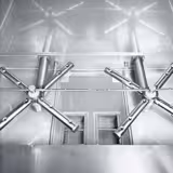 Lave-batterie à double paroi - Commandes électroniques - 16,00kW - avec doseurs de détergent et de produit de rinçage