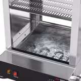 Hot dog gőzölő - 1,2 kW - 2 szintes