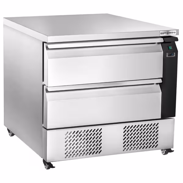 Base refrigerata [+2°/+8°C] - 905mm - 2 cassetti - 4x GN 1/1