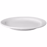(6 szt.) Budgetline - Talerz płytki - kwadratowy - Porcelana - 210x210mm - Biały