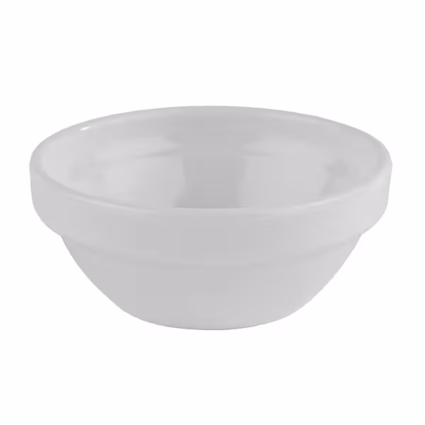 (12 stuks) Dompelbakjes - FRIENDLY - PET - 50 ml - rond - Ø 75mm - Wit