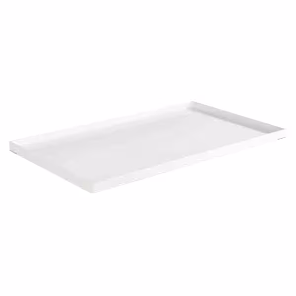 (6 Stück) GN-Tablett 1/1 - ASIA PLUS - Melamin - Höhe: 30mm - Weiß