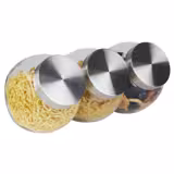 (6 Stück) Vorratsglas - 2,2 Liter - mit Schraubdeckel