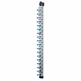 Tellerwandregal - bis zu 18 Teller - Ø 16 - 32 cm - Höhe: 1425mm - Wandmontage