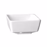 (6 stuks) kom - FLOAT - Melamine - 0,5l - vierkant - 125x125mm - Diepte: 60mm - Wit