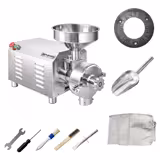 Elektrische Getreidemühle - 40kg/h - Mahlgrad stufenlos einstellbar - 1500 U/min