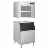 Professionele schilferijsmachine - 390kg/24h - incl. ijs voorraadbunker