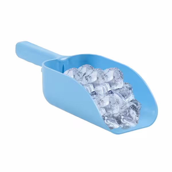 IJsblokjesschep polycarbonaat - Klein - Blauw