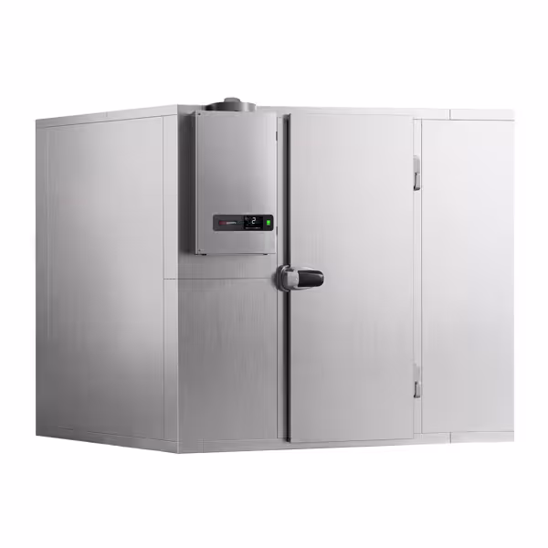 RVS koelcel - 2100x1500mm - 4,80m³ - incl. koelmotor