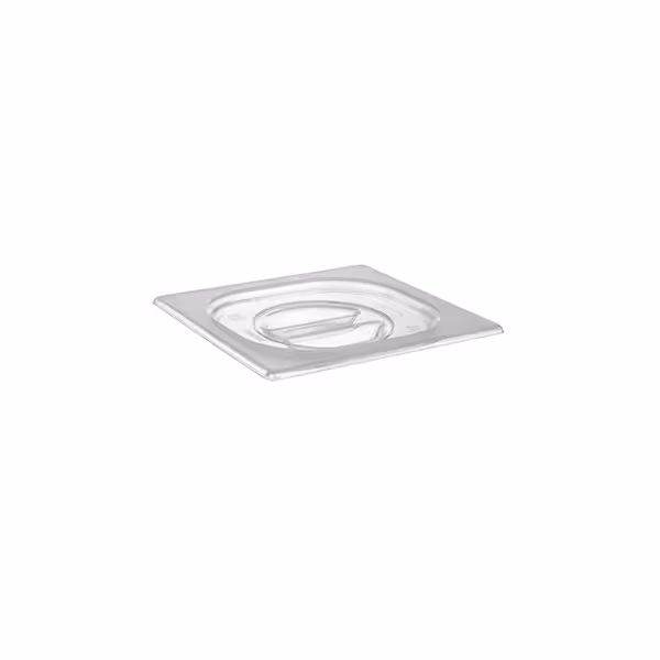 (6 stuks) Polycarbonaat deksel GN 1/6 - hoogte: 25 mm