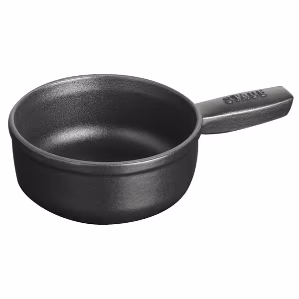 STAUB | Cast Iron Fondue Pot – Ø 12 cm - Black