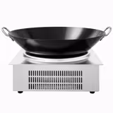 Wok a induzione (da banco) - 3,5kW - 1 zona di cottura - Ø 460mm - controllo touch/display digitale - con padella wok inclusa