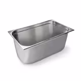 (5 pz) Contenitore GN per sottovuoto GN 1/1 - 530x325x200mm - con coperchio trasparente