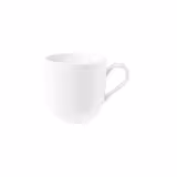 (6 pcs) SELTMANN WEIDEN | Blues Tulip Porcelain Coffee Mug with Handle – 280 ml - White