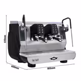 WEGA | Commercial 2-Group Espresso Machine – 2 Steam Wands & Hot Water – Touchscreen