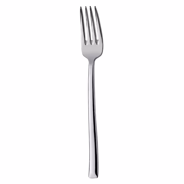 (12 pcs) Table fork - Stella - 18/10 stainless steel - 202mm - Mirror