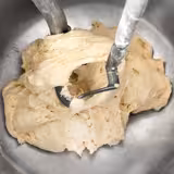 Deegkneedmachine - 175L / 100kg deeg - 2 snelheden - vaste kom - 400V - voor brood- en pizzadeeg