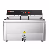 Freidora eléctrica - 20,4L - 5,0kW - con grifo de vaciado