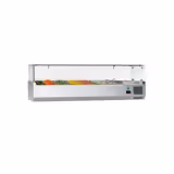 Countertop Prep Well / Refrigerated Topping Unit ECO - 1600x395mm - 7x GN 1/3