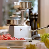 máquina para hacer hamburguesas manual - 150 mm