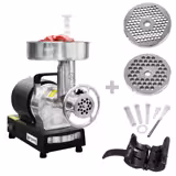 مفرمة لحم كهربائية تجارية - مقاس 12 - 240 kg/h - 550 W - قرص ثقوب 4.5 mm