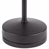 (4 pcs) LED Table Lamp - ALVA MICRO - Rechargeable - Cordless - 3-step dimmable - Ø80mm - Black - with Charging Dock