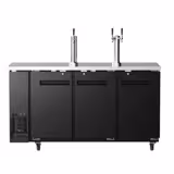 Draft Beer Dispenser / Kegerator - 3x 50L kegs - 1850x620mm - 3 Taps