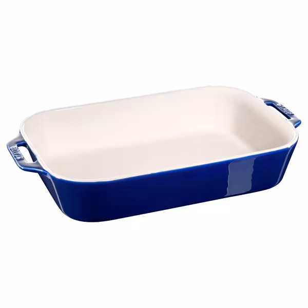 STAUB | CERAMIQUE - Ovenschaal - 340x240mm - Keramiek - Donkerblauw