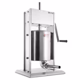 Handmatige worstvuller & Churro machine - 7 liter - Roestvrij staal - incl. 4 worstvullers & 3 churro-opzetstukken