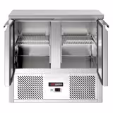 Kylbänk ECO - 900x700 mm - 240 l - Statisk kyla - GN 1/1 - med 2 dörrar