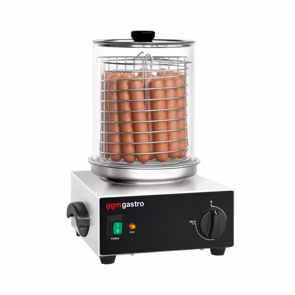 Hotdogstomer / Worstenwarmer - 0,8kW