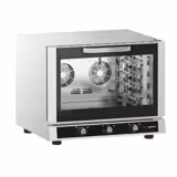 Électrique Four à convection avec injection d’eau - Commandes mécaniques - 4 niveaux GN 1/1 ou 600x400mm - Acier inoxydable