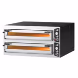 Electric Deck Pizza Oven - Twin Deck - Refractory Stone Deck - 9+9 x Ø 35cm (13.8") - up to 450°C