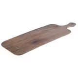 (6 pcs) Serving Tray - OAK - Melamine - 610x200mm - Height: 15mm - Brown