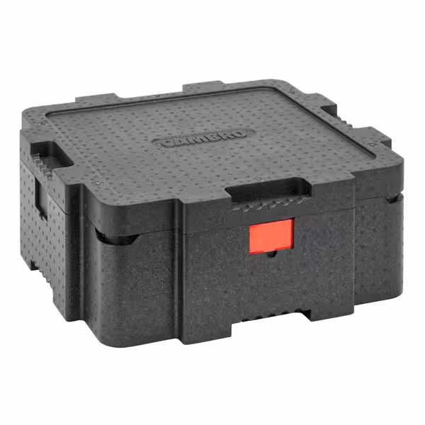 CAMBRO | Cam GoBox® Toploader – 641×641×254 mm – Black – Lid doubles as base
